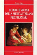 Cover  Corso di storia della musica italiana per stranieri