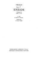 Cover  Eneide. Volume Iii (libri V-vi). A Cura Di Ettore Paratore. Traduzione Di Luca Canali