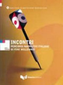 Cover  Incontri : percorsi narrativi italiani di fine millenio