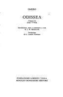 Cover  Odissea. Volume Ii (libri V-viii). Introduzione, Testo E Commento A Cura Di J.B. Hainsworth. Traduzione Di G. Aurelio Privitera