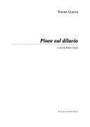 Cover  Piove Sul Diluvio A Cura Di Ennio Grassi
