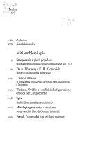 Copertina  Miti, emblemi, spie : morfologia e storia