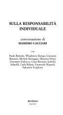 Cover  Sulla responsabilita individuale
