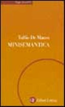 Cover  Minisemantica dei linguaggi non verbali e delle lingue