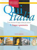 Cover  Qui Italia 1 : Lingua e grammatica