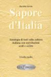 Couverture Sapore d' Italia : antologia di testi sulla cultura italiana con esercitazioni orali e scritte : livello medio