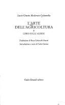 Cover  L'arte dell'agricoltura ; e Libro sugli alberi