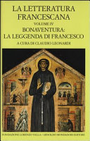 Cover  Vol. 4: Bonaventura : la leggenda di Francesco