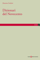 Cover  Dizionari del Novecento