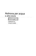 Cover  Poltrona per acqua e altre storie