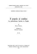 Cover  Il Popolo Al Confino. La Persecuzione Fascista In Puglia. Vol. 2