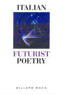 Cover  Italian Futurist Poetry