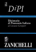 Cover  Il Dipi. Dizionario Di Pronuncia Italiana
