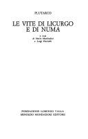 Cover  Le vite di Licurgo e di Numa