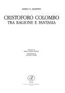 Cover  Cristoforo Colombo tra ragione e fantasia