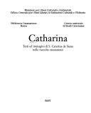 Cover  Catharina : testi e immagini di s. Caterina da Siena nelle raccolte casanatensi